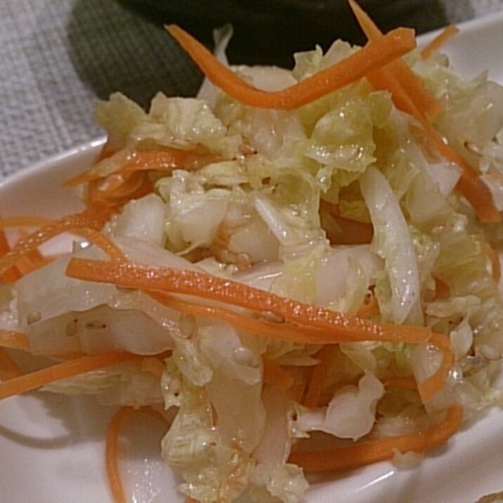 白菜とにんじんの中華サラダ